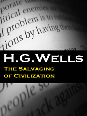 cover image of THE SALVAGING OF CIVILIZATION